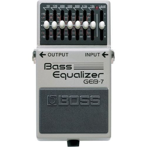 Boss GEB-7 Bass Equalizer EQ 等化器電貝斯 Bass 單顆效果(最受歡迎的 EQ 之一)