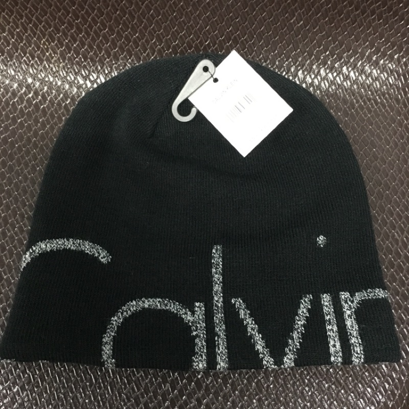 Calvin Klein 男女款毛帽 針織毛帽 LOGO款 流行款 秋冬保暖必備 原裝正品 CK凱文克萊