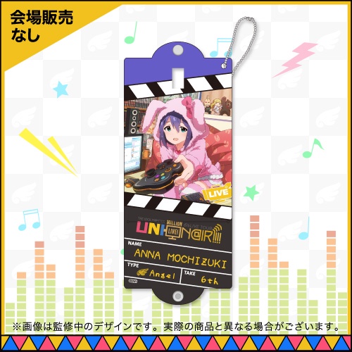 日版 偶像大師 百萬人演唱會 多功能帶子 吊飾 名片夾 票卡夾 星井美希 周防桃子 望月杏奈 6TH 初星宴舞