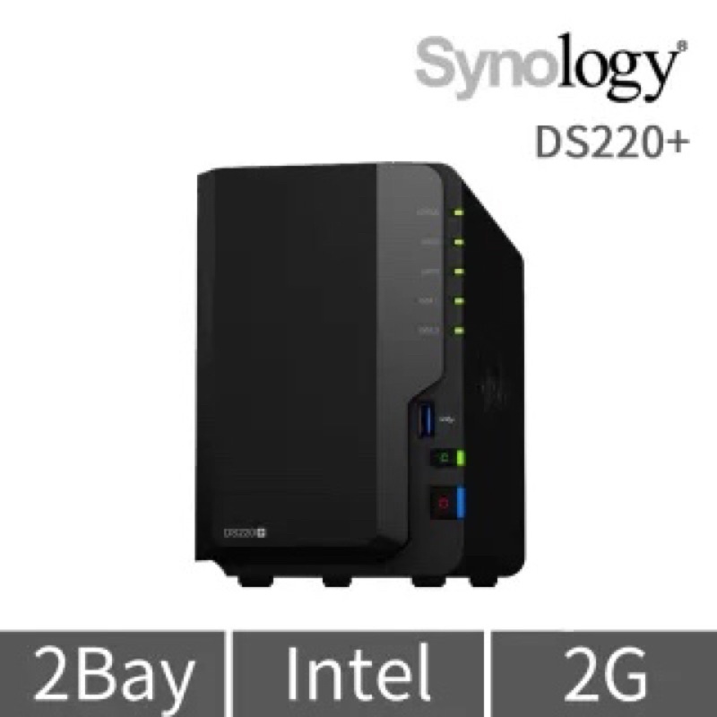 Synology 群暉科技 DS220+ 網路儲存伺服器(已結單勿下)