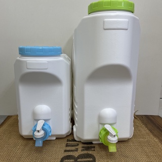 臺灣生活水箱 露營水箱 儲水箱 20L/10L 白色水箱 水桶 手提水桶