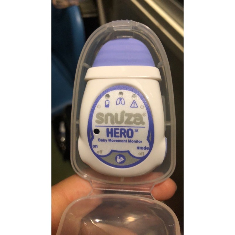【新生兒初生寶寶推薦】近全新 snuza hero 嬰兒呼吸動態監測器