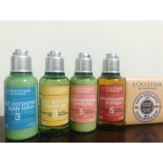 全新 歐舒丹 L’OCCITANE 全套 旅行組 各35ml