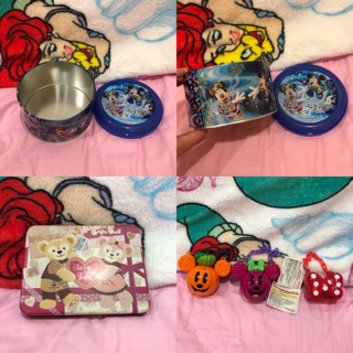 東京迪士尼 鐵盒 糖果罐