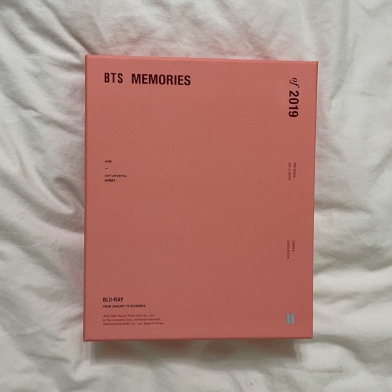 【BTS】2019藍光回憶錄空專DVD