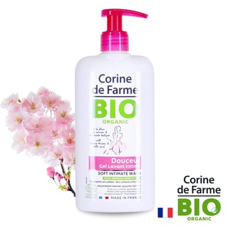 法國黎之芙BIO認證櫻花潤白私密潔淨凝膠250ml-櫻花粉 私密處清潔 呵護敏弱肌