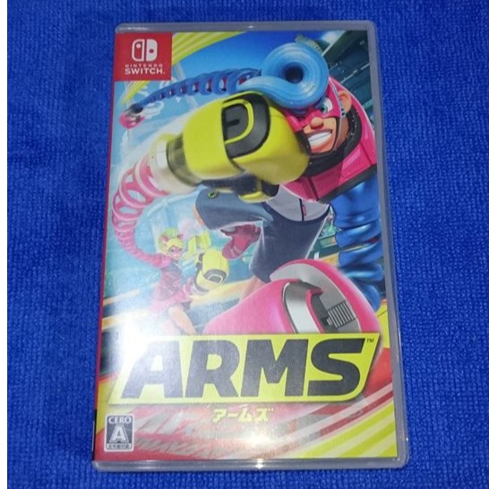 NS Switch 二手 ARMS 神臂鬥士 中文