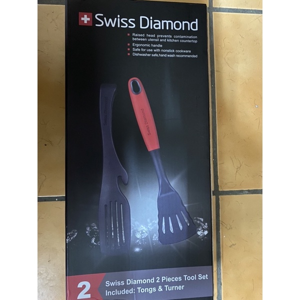 Swiss Diamond鍋鏟+料理夾