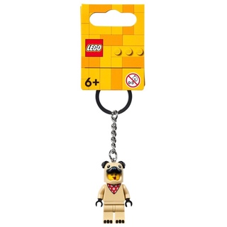 正版 LEGO 樂高鑰匙圈 法國鬥牛犬 人偶鑰匙圈 揹包吊飾 鑰匙圈 鎖圈 吊飾 COCOS FG280