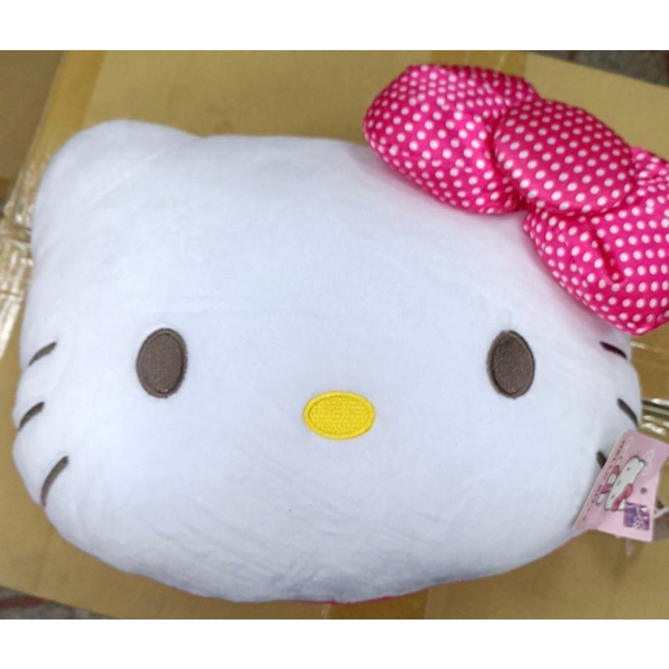 [錢沒有不見]Hello Kitty 凱蒂貓 造型車用頸枕 S款 30*35公分 凱蒂貓車用頸枕 現貨