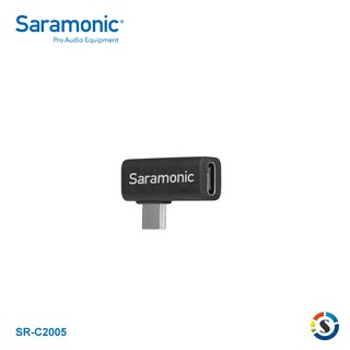 Saramonic楓笛 SR-C2005 音源轉接頭(Type-C直角轉接)