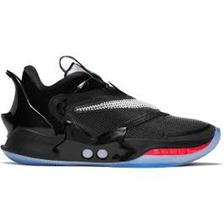 nike adapt bb black white