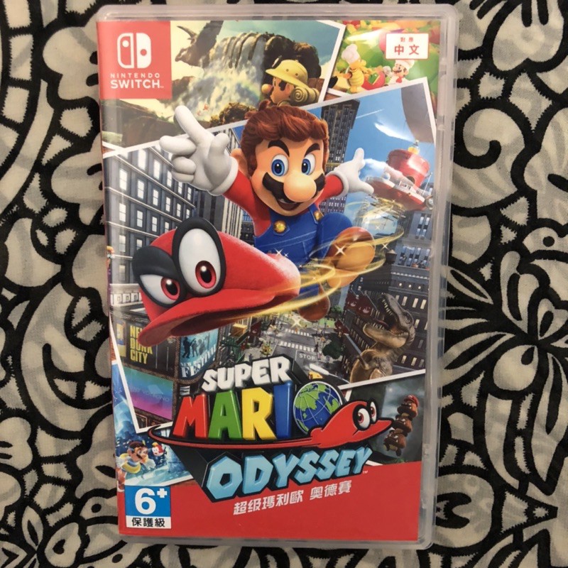 《NS Switch》二手遊戲片～瑪利歐 奧德賽 中文版 Super Mario Odysse 超級瑪力歐奧德賽
