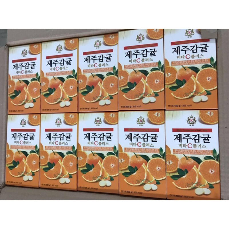 🎈韓國濟州島柑橘綜合維他命C片🎈每罐500g$500