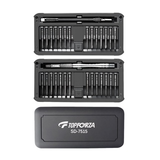 【TOPFORZA】SD-7515 30pcs鋁合金多功能精密起子組 iPhone X、8、7 手機 Ipad 電腦