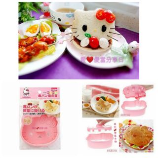 【台灣現貨】琪的便當小物-日本製凱蒂貓 HELLO KITTY 吐司壓模