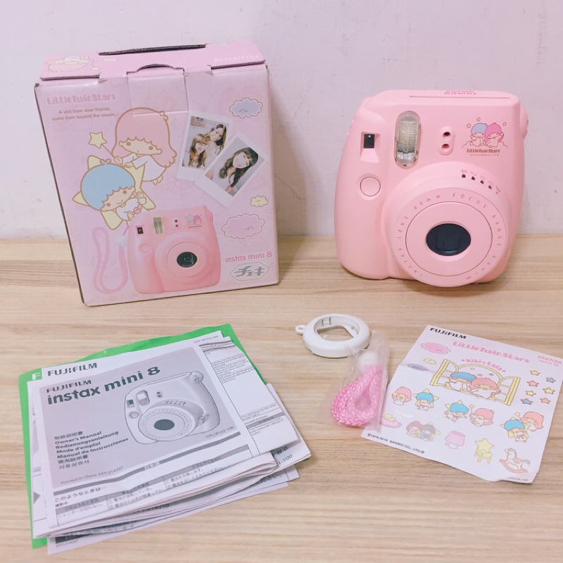 Checky instax mini 8 Kikirara 双子星 Fujifilm Instant Camera Cheki