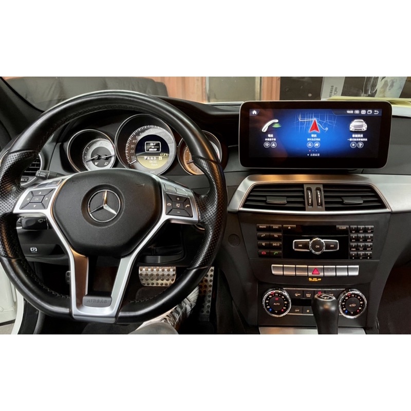 BENZ  C-Class W204 小改款 後期專用安卓機10.25吋/12.5吋