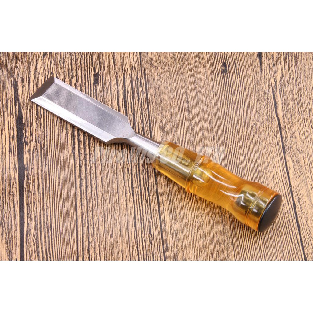 【南陽貿易】木工鑿刀 透明柄 25mm 1" 92-665 可敲擊 可敲打 木工 鑿刀 雕刻刀 平鑿