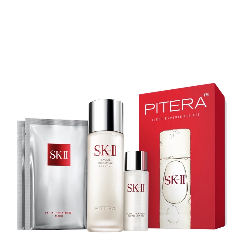 日本限定「SK II PITERA 經典產品系列 青春露 10ml/230ml “空瓶”」擺拍分裝 綠色愛地球