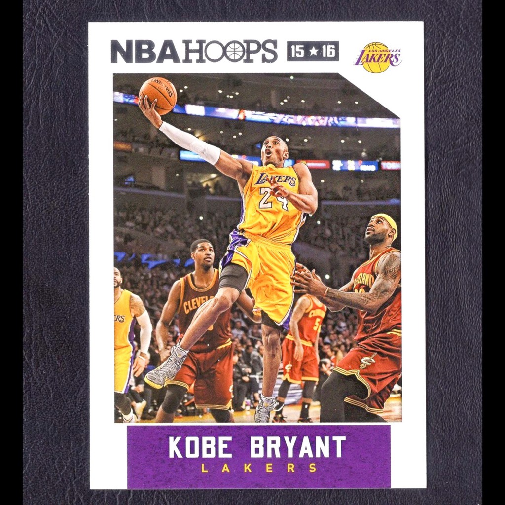 狂漲！意義非凡選圖！Kobe Bryant 經典NBA Hoops Base系列球員卡 2015-16 lebron