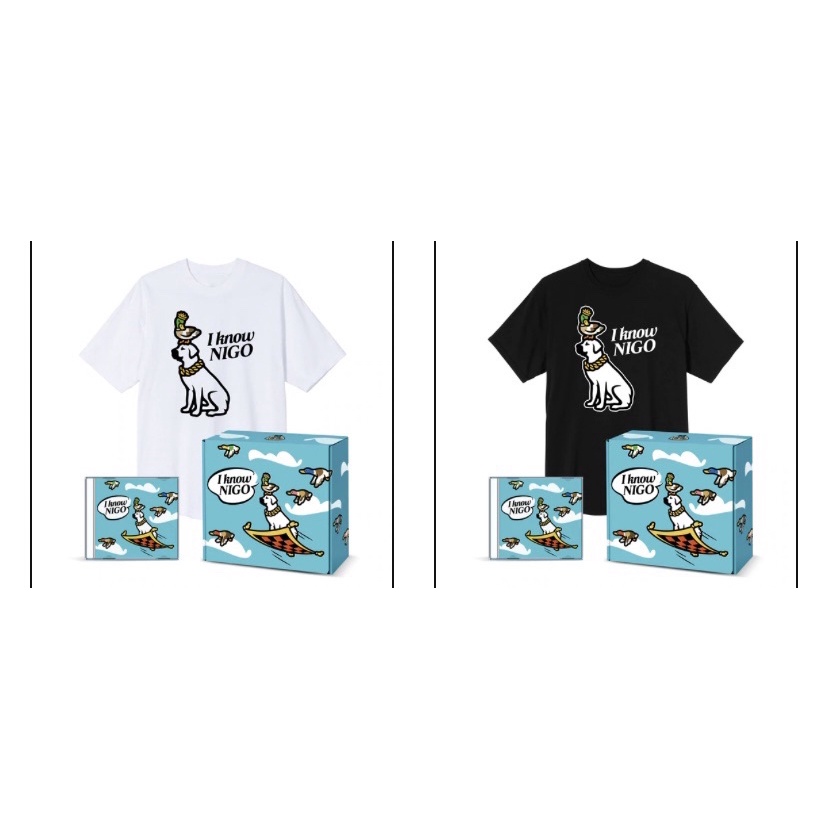 I KNOW NIGO BOX SET Magic Lug Black Tee サイズL 