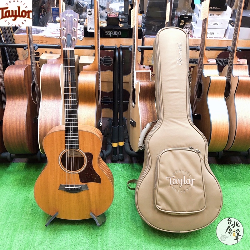 【台北原聲吉他/烏克專門店】Taylor GS-Mini-MAH 36吋 單板 全桃花心 旅行吉他 民謠吉他 墨廠