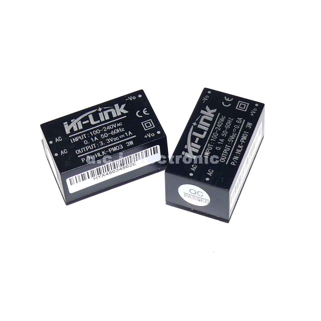 【UCI電子】(9-9)  HLK-PM01 PM03超小型電源模組 110V/220v轉5v、3.3v AC-DC