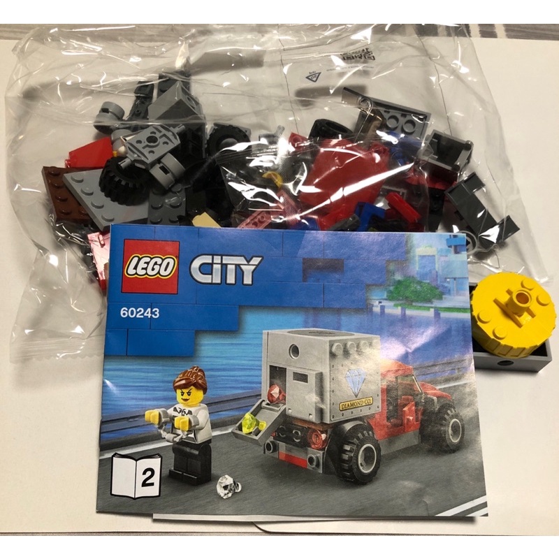Lego 60243 city 附吸鐵 小偷