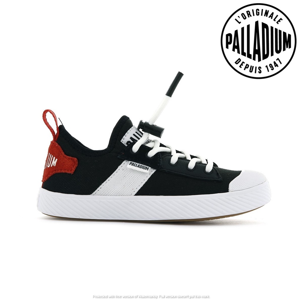 PALLADIUM 免運 PALLAPHEONIX EASY EN2021新款 束繩鞋帶 黑色 童鞋 57063-008