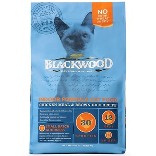 柏萊富【雞肉+糙米】室內貓全齡優活配方，全齡階段貓咪適用，BLACKWOOD美國天然糧