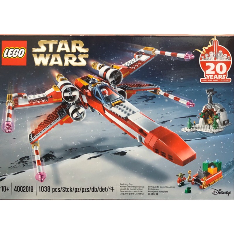 樂高 LEGO 4002019 員工限定 聖誕 X-WING 戰機