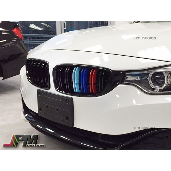 全新 BMW F32 F33 F36 4系列 M4 LOOK 亮黑三色 雙線Grille 水箱罩 大鼻頭 水箱護罩