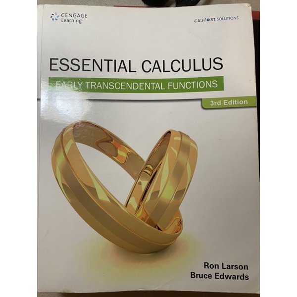 ［二手書］ESSENTIAL CALCULUS EARLY TRANSCENDENTAL FUNCTIONS 3/E 2