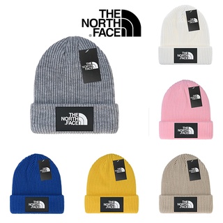 北面 The North Face Beanie 中性冬帽帽子保暖針織帽刺繡上衣運動帽