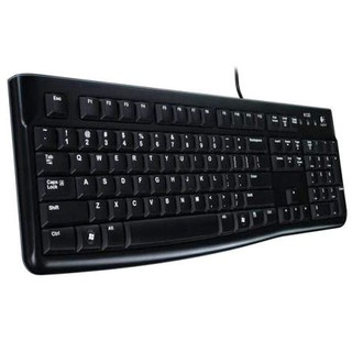 含稅附發票【史代新文具】羅技Logitech K120 超靜音按鍵 USB 有線鍵盤