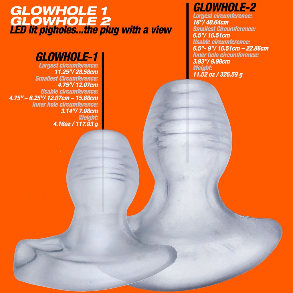【台灣現貨】OXBALLS GLOWHOLE 後庭穴塞 螢光LED 肛塞 (OX-3044-1-CF)【哈利男孩】