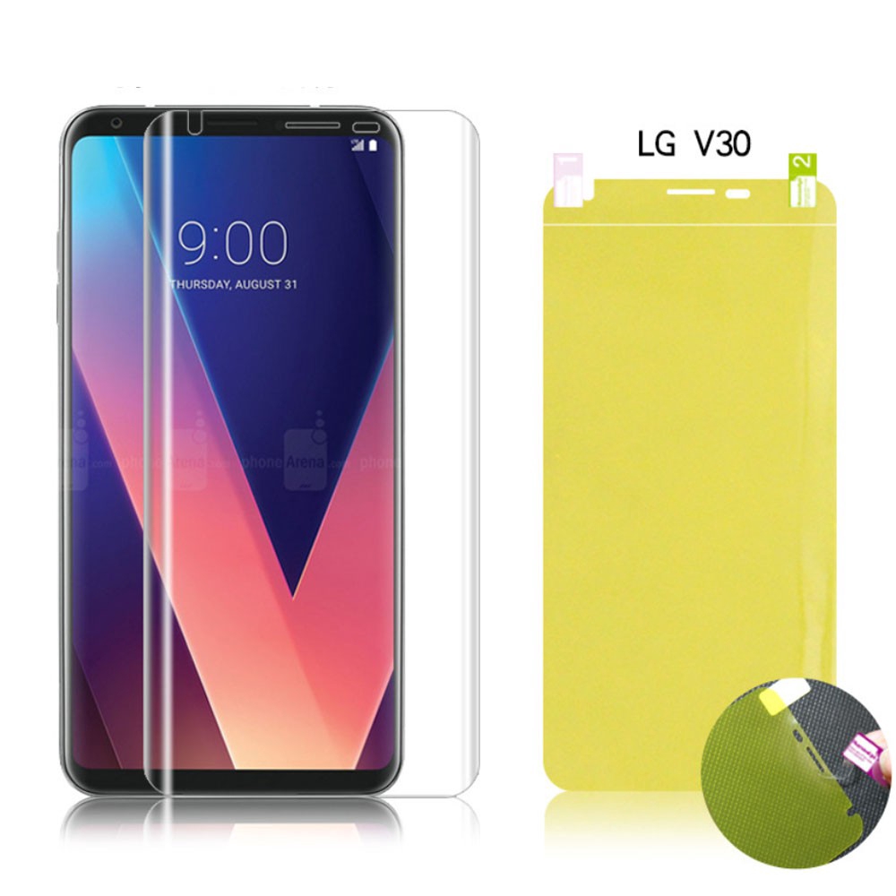 適用於 LG V40 LG V30 LG V20 屏幕保護膜全高清透明自愈納米軟 TPU 保護膜