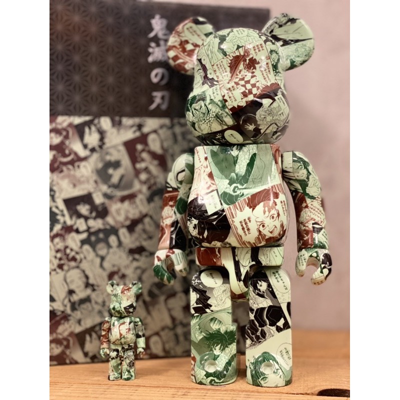 BE@RBRICK 鬼滅之刃 400%+100%