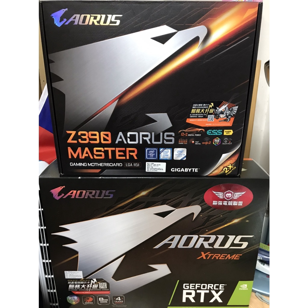 二手近全新技嘉 Z390 AORUS MASTER