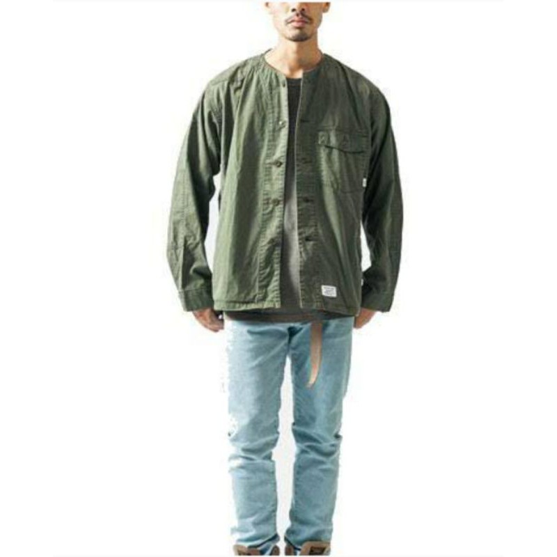 WTAPS ダブルタップス SCOUT L/S NYCO TUSSAH シャツ 2019AW WTAPS SCOUT LS / SHIRT. COTTON. TWILL 襯衫現貨