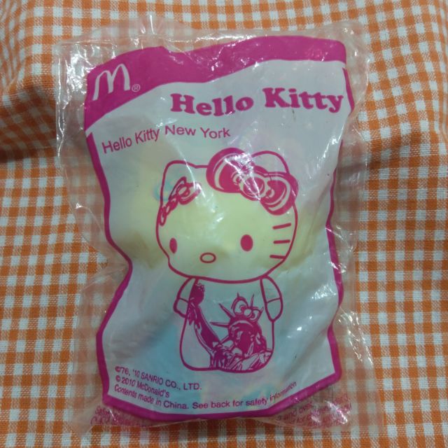 麥當勞玩具   Hello Kitty摩登紐約公仔