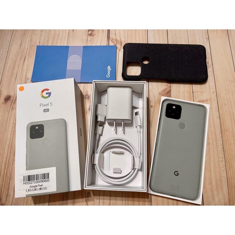 谷歌 Google Pixel 5 8G/128G 5G 綠色 盒配全 原生機 非 3 2 3A 4 4A XL