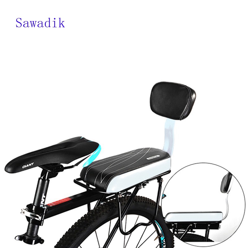 Sawadik Lixada 自行車後座墊, 自行車後座手柄, 兒童安全背帶自行車嬰兒座椅和手柄套裝 (type1):