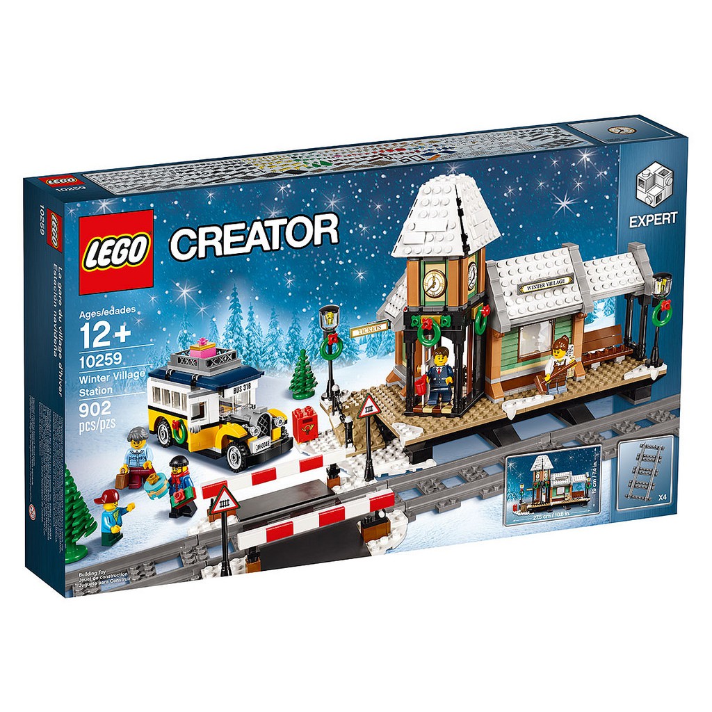 ［想樂］全新 樂高 Lego 10259 冬季系列 火車站 Train Station