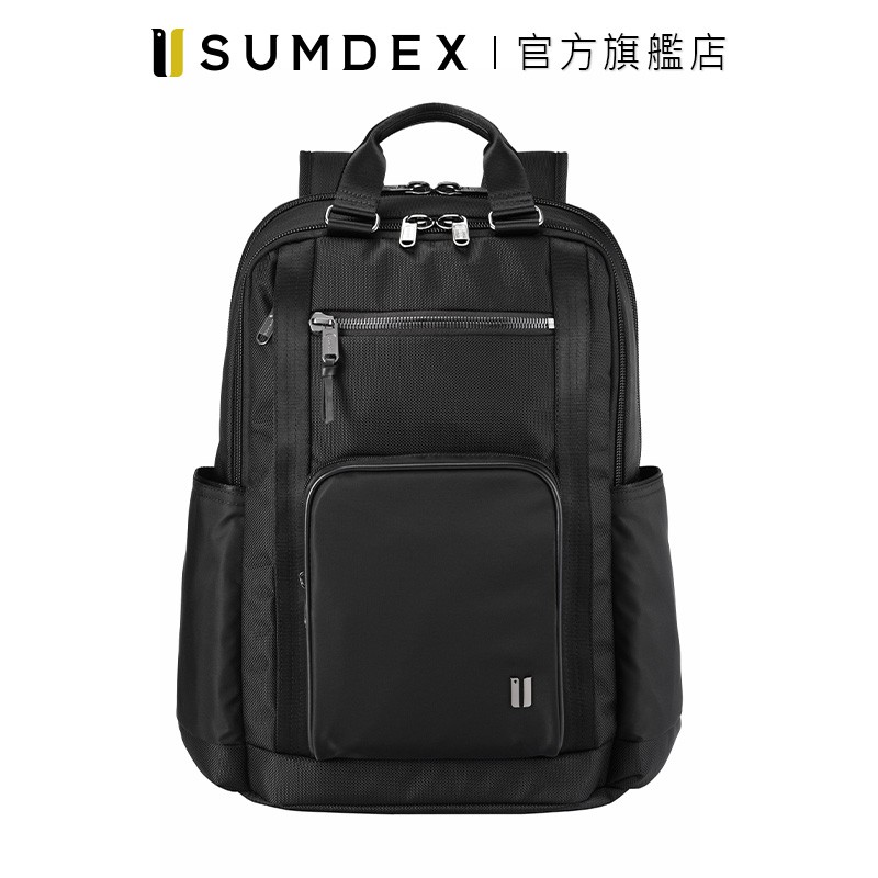 Sumdex｜經典雙用商務後背包 HDN-262JB 黑色 官方旗艦店