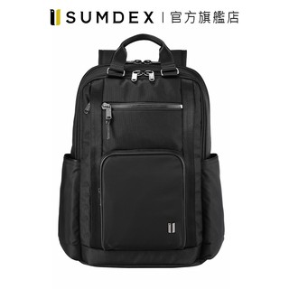 Sumdex｜經典雙用商務後背包 HDN-262JB 黑色 官方旗艦店