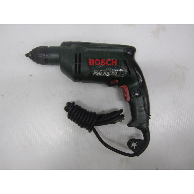 中古/二手 4分 震動電鑽-BOSCH PSB700RE -可調速 正反轉 -日本外匯機(P386)