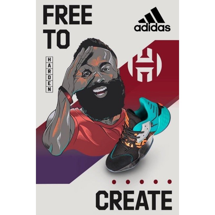 現貨 2020 5月 愛迪達ADIDAS Harden Vol.4 哈登 黑橘綠 籃球鞋 EH1999 大鬍子