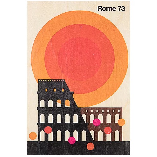 woodhi Card 明信片/ Around the World/ Rome 73 誠品eslite